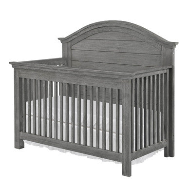 Bella Vita Lugo Curved Top Crib in Harbor Grey- Bambi Baby