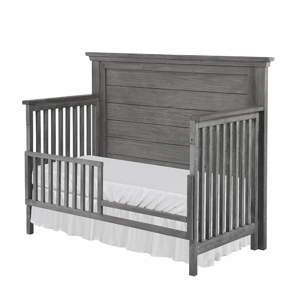 Bella Vita Lugo Flat Top Crib in Harbor Grey- Bambi Baby