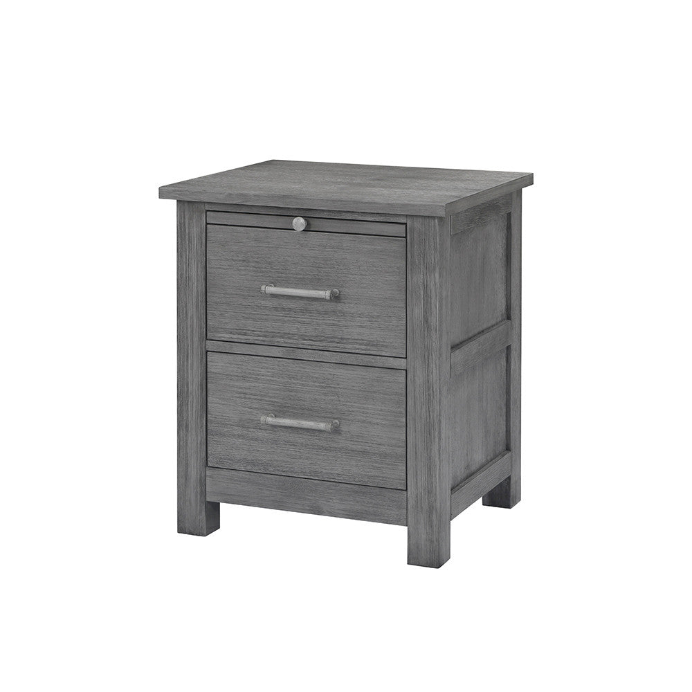 Bella Vita Lugo Night Stand in Harbor Grey- Bambi Baby