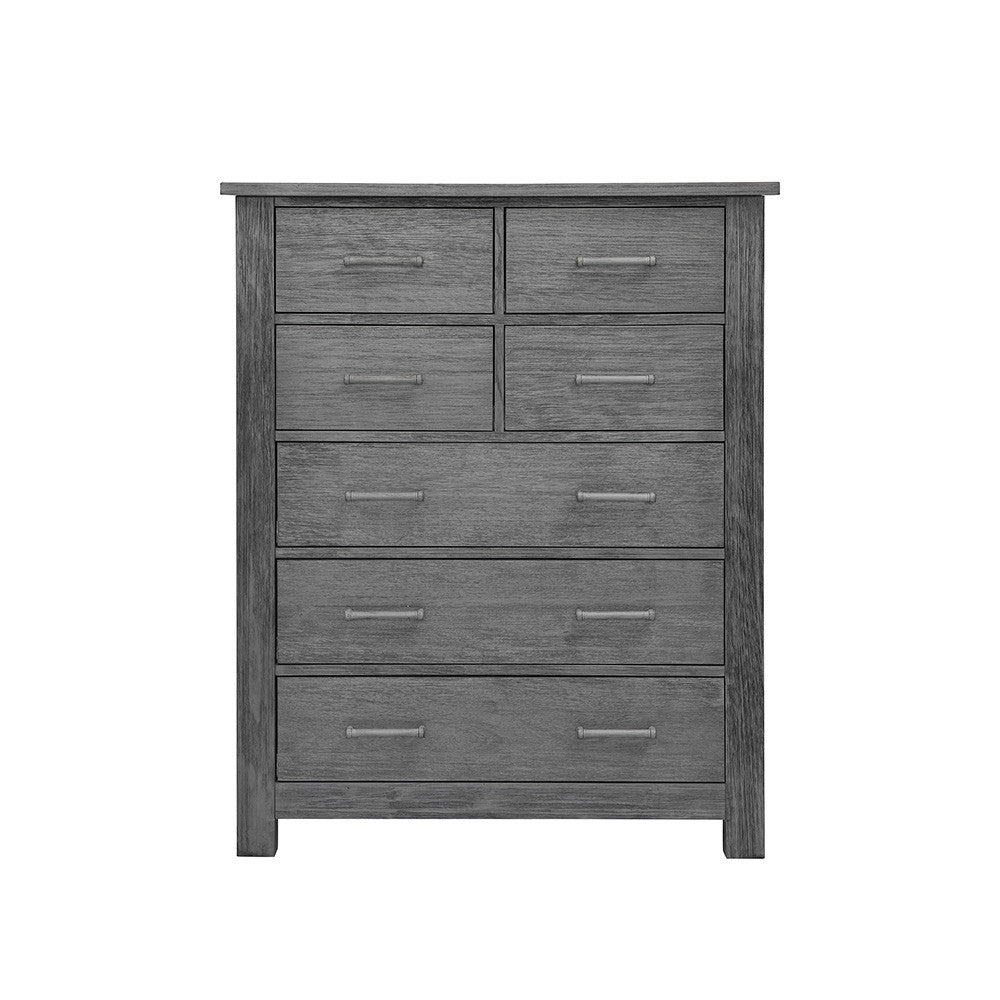 Bella Vita Lugo 7 Drawer Dresser in Harbor Grey- Bambi Baby