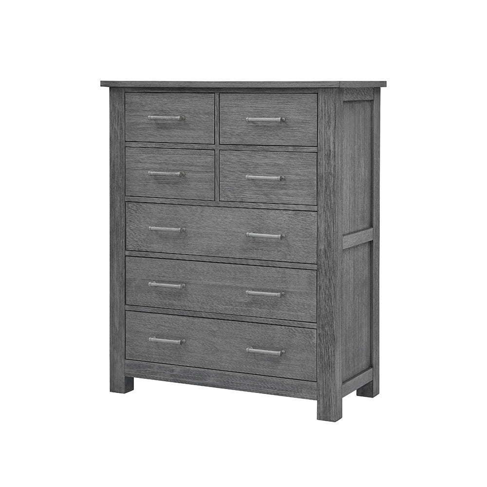 Bella Vita Lugo 7 Drawer Dresser in Harbor Grey- Bambi Baby