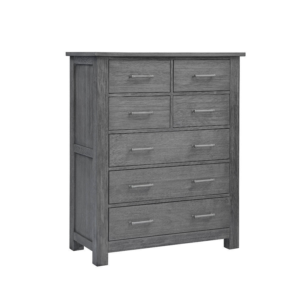 Bella Vita Lugo 7 Drawer Dresser in Harbor Grey- Bambi Baby