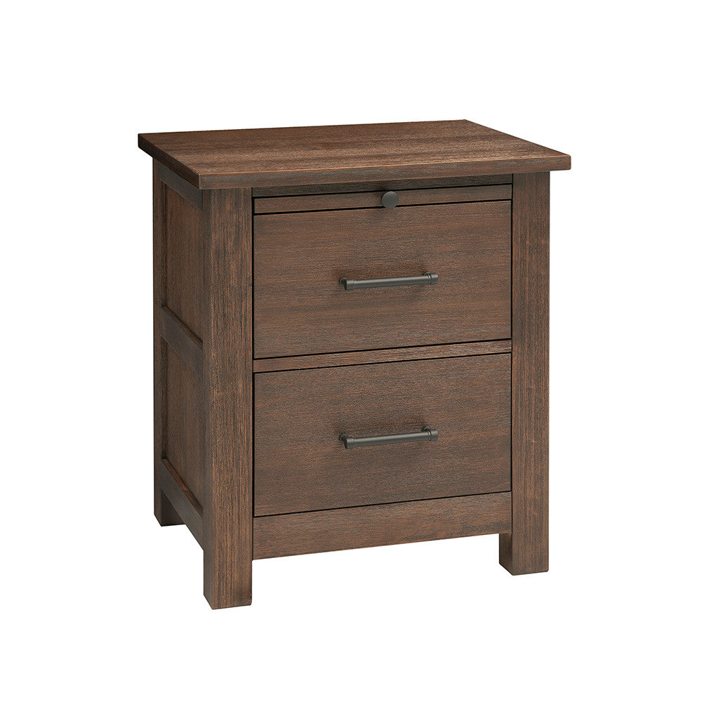 Bella Vita Lugo Night Stand in Harbor Brown- Bambi Baby