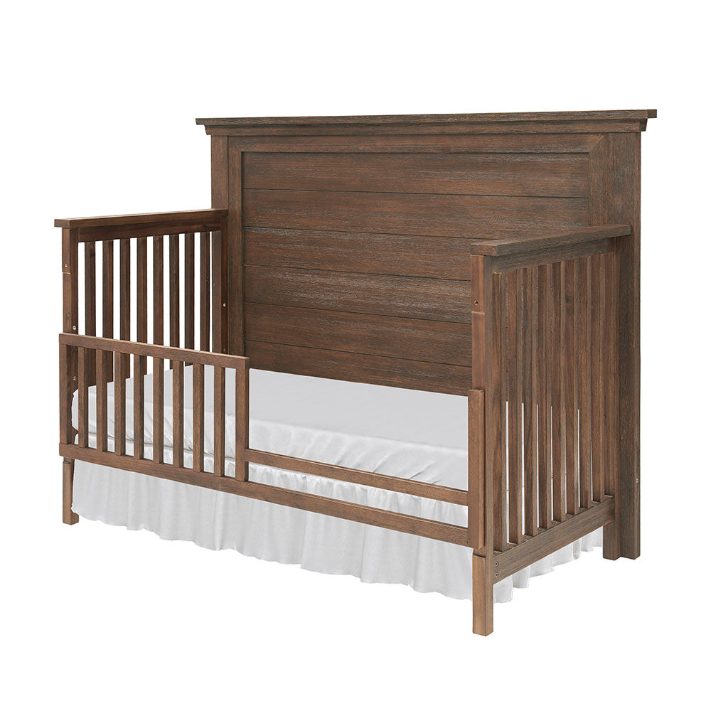 Bella Vita Lugo Flat Top Crib in Harbor Brown- Bambi Baby