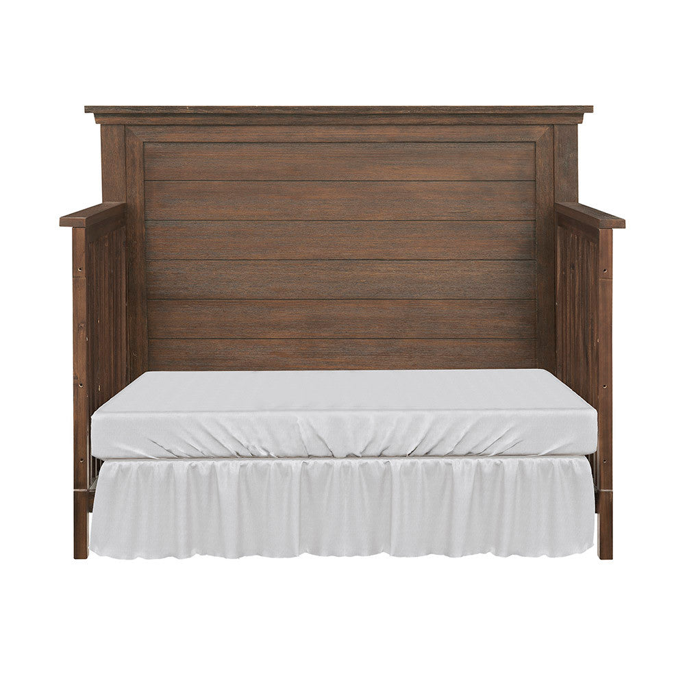 Bella Vita Lugo Flat Top Crib in Harbor Brown- Bambi Baby