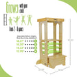 Little Partners Explore 'N Store Learning Tower® Toddler Tower - Bambi Baby