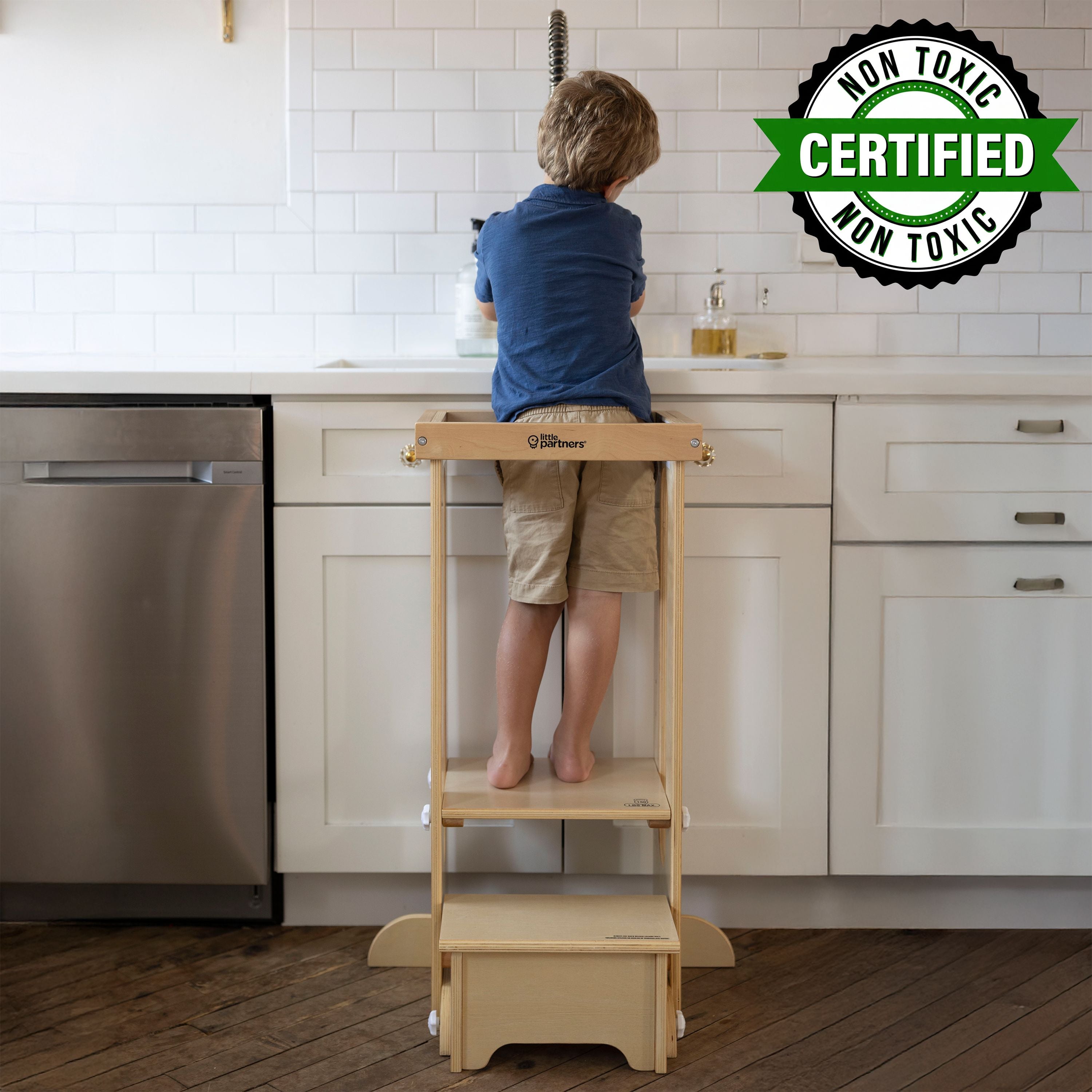 Little Partners Explore 'N Store Learning Tower® Toddler Tower- Bambi Baby