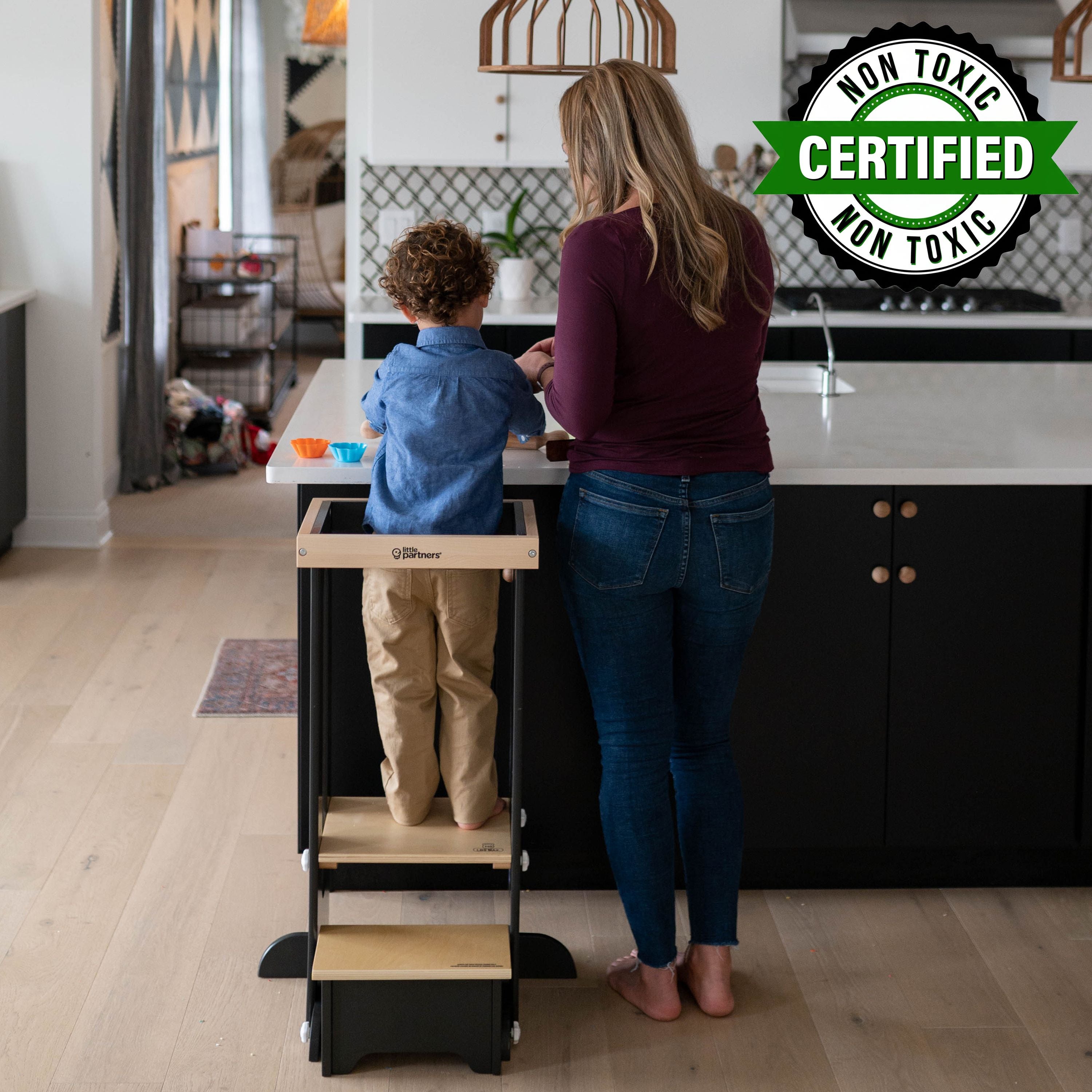 Little Partners Explore 'N Store Learning Tower® Toddler Tower- Bambi Baby