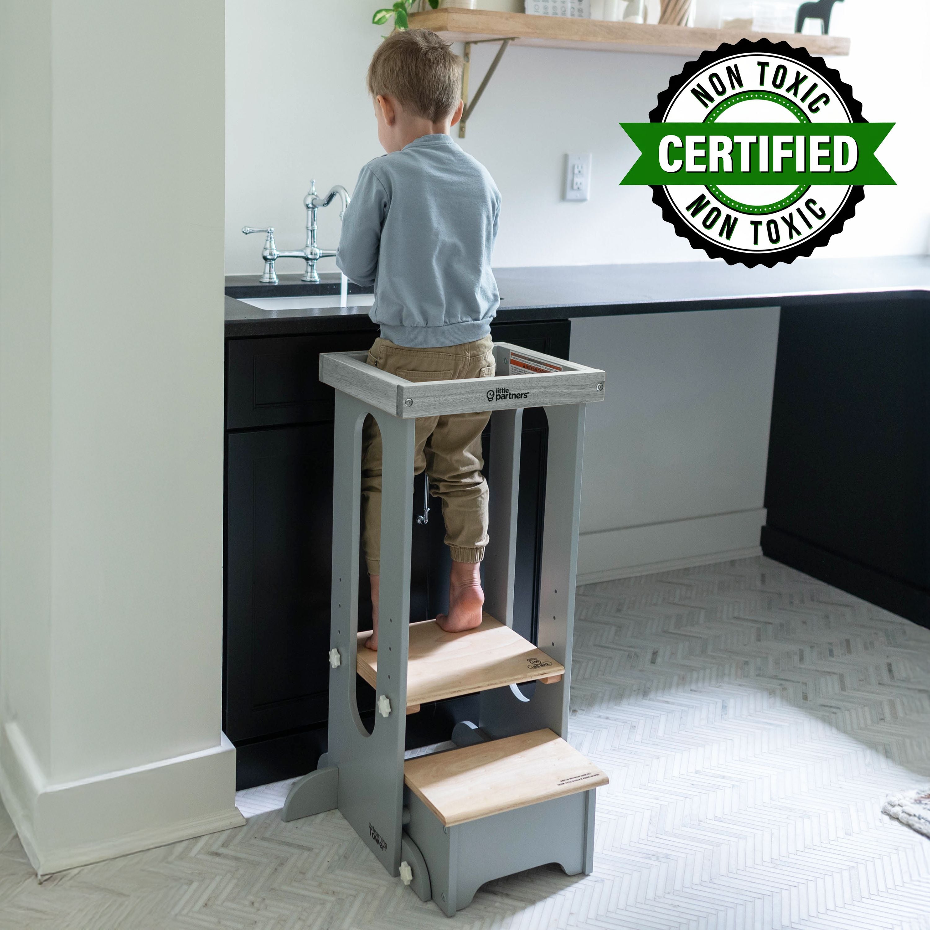 Little Partners Explore 'N Store Learning Tower® Toddler Tower- Bambi Baby