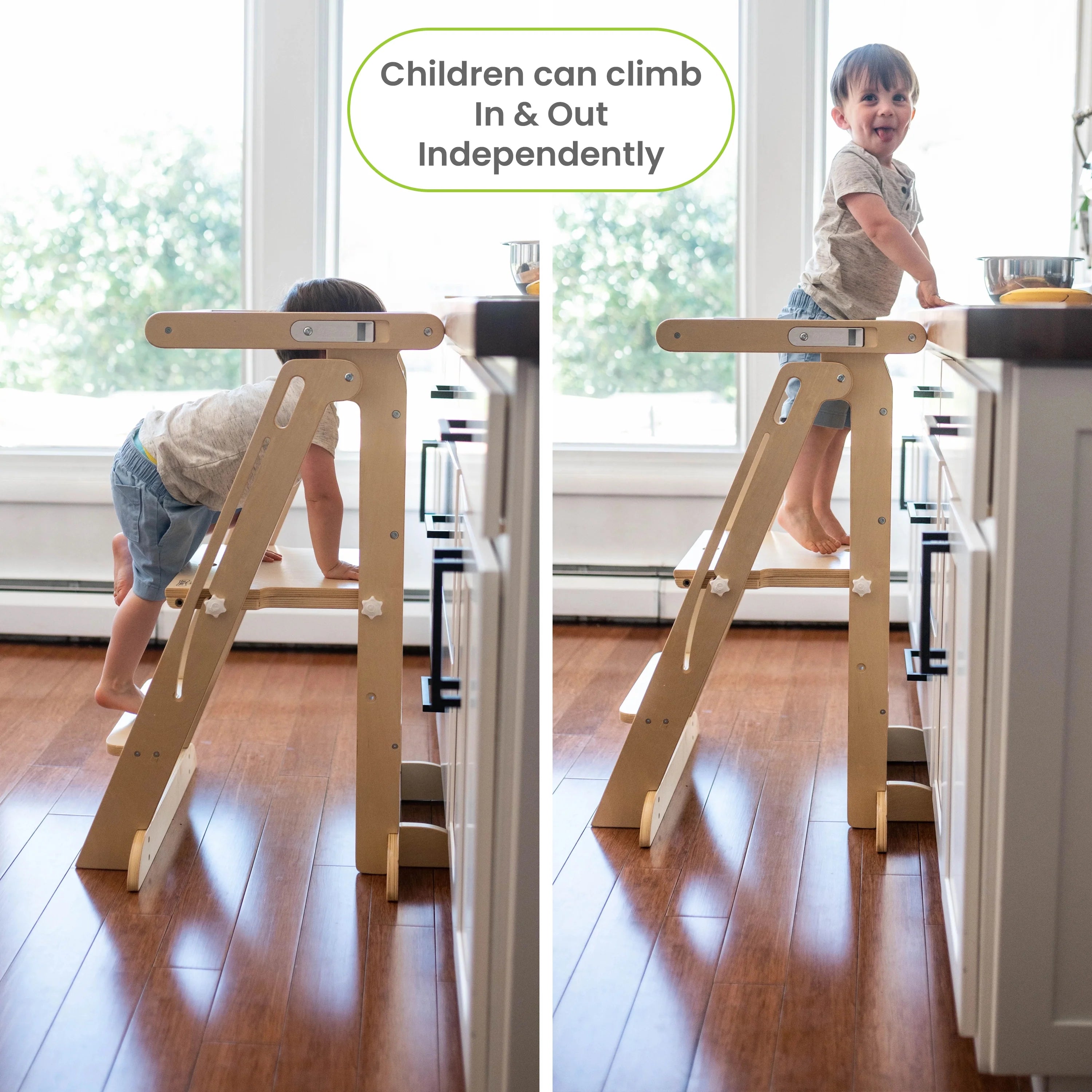 Torre de aprendizaje Little Partners Learn 'N Fold® para niños pequeños- Bambi Baby