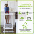 Little Partners Learn 'N Fold Learning Tower® Toddler Tower - Bambi Baby