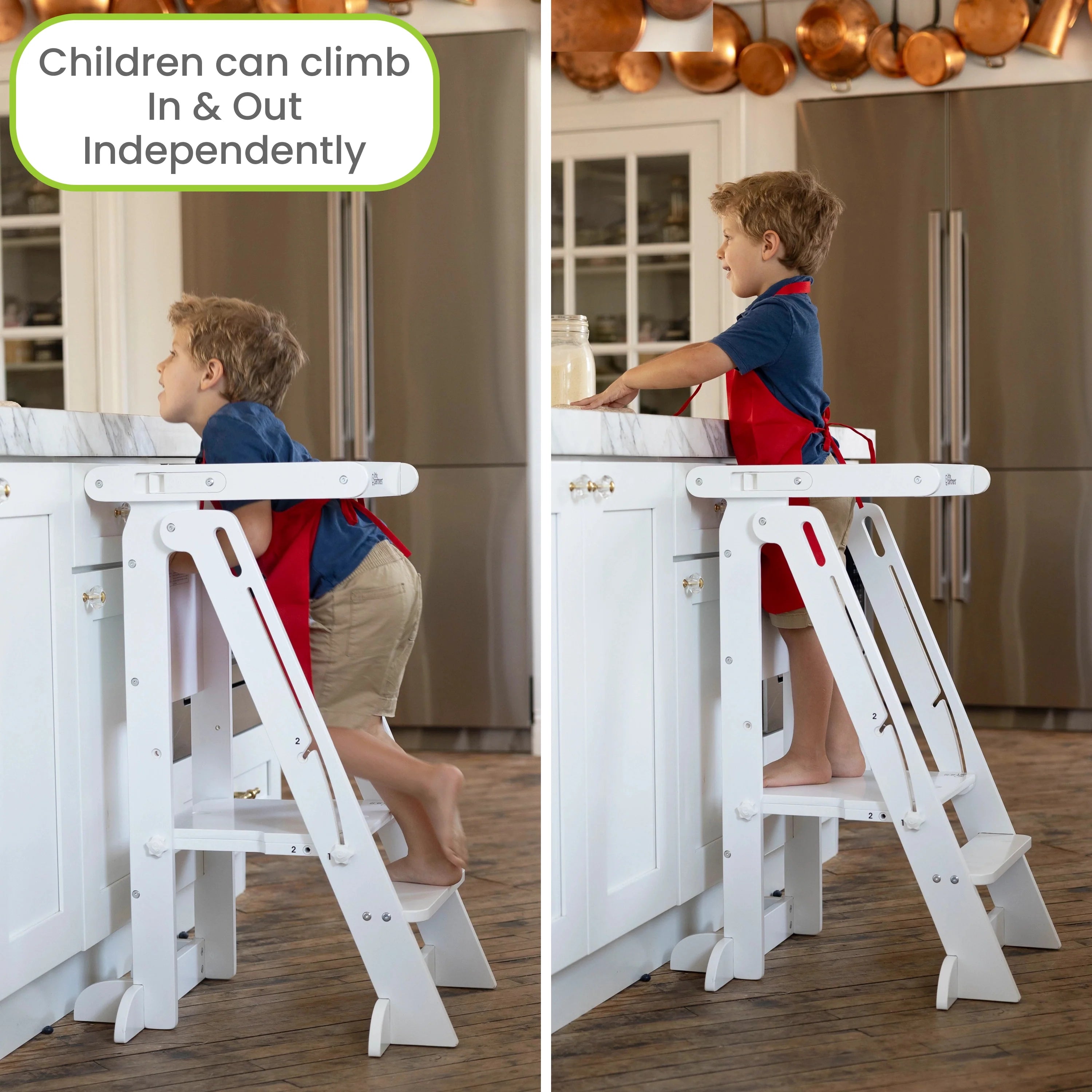 Little Partners Learn 'N Fold Learning Tower® Toddler Tower- Bambi Baby
