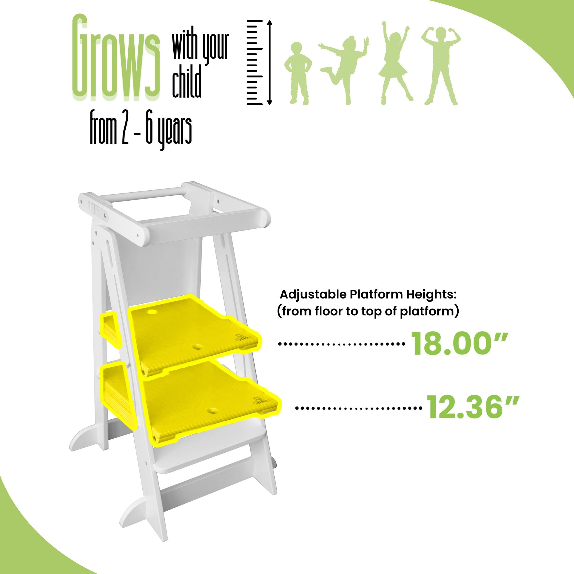 Little Partners Learn 'N Fold Learning Tower® Toddler Tower- Bambi Baby