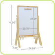 Little Partners Contempo Art Easel - Bambi Baby