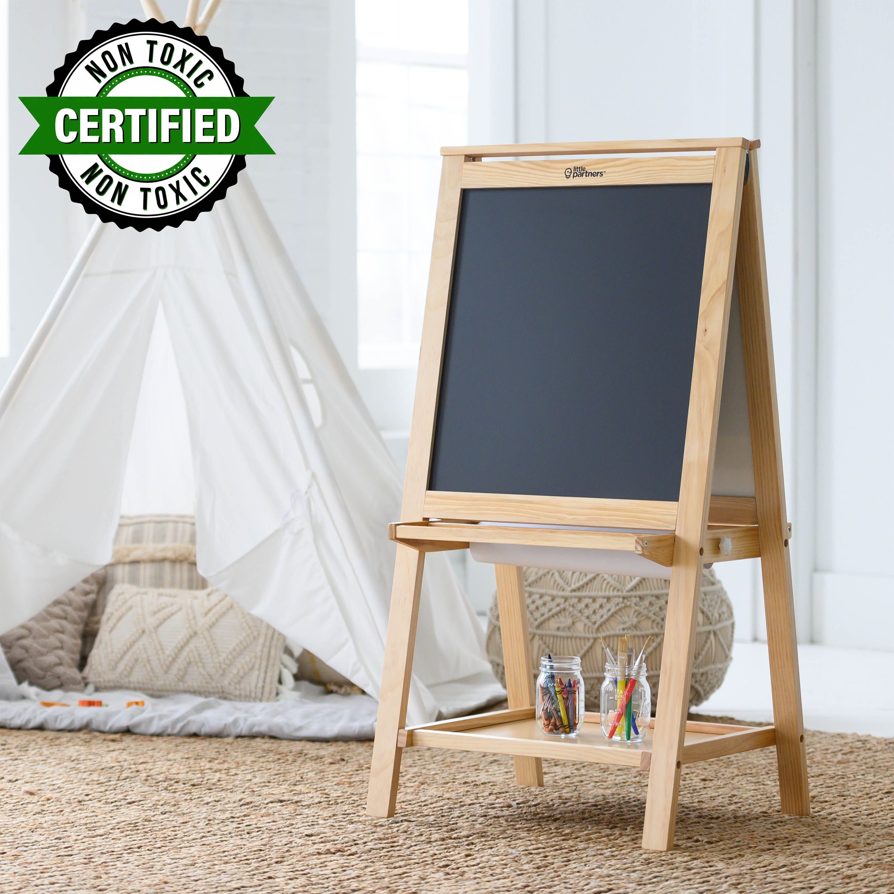 Little Partners Folding Artist EZ Easel- Bambi Baby