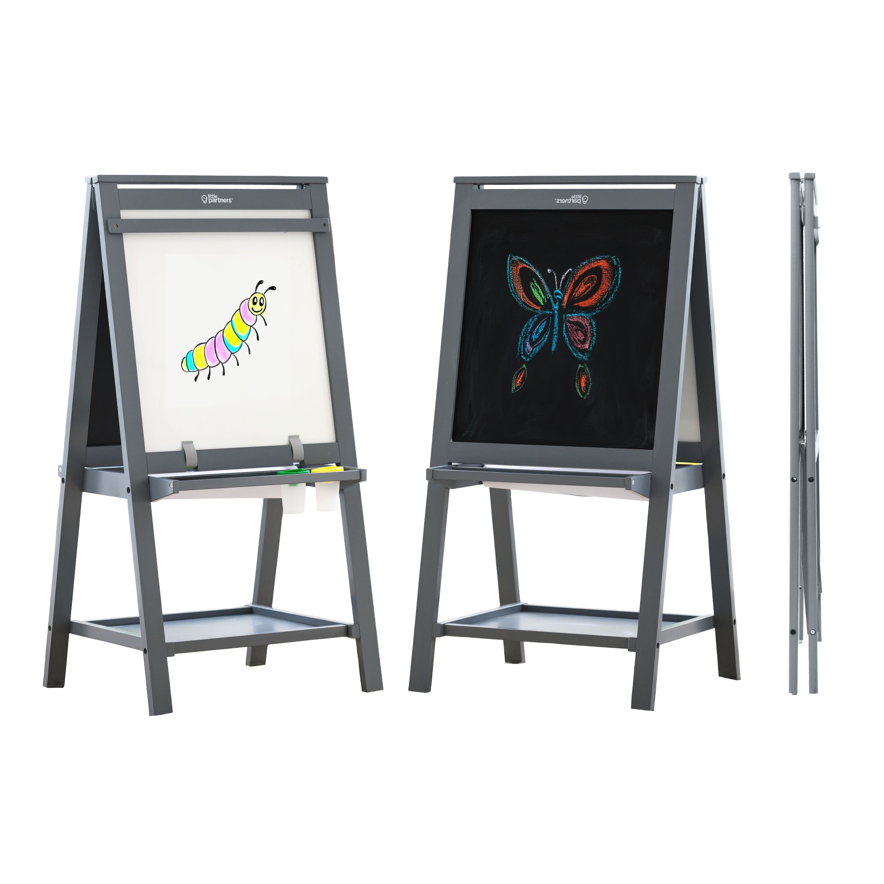 Little Partners Folding Artist EZ Easel- Bambi Baby