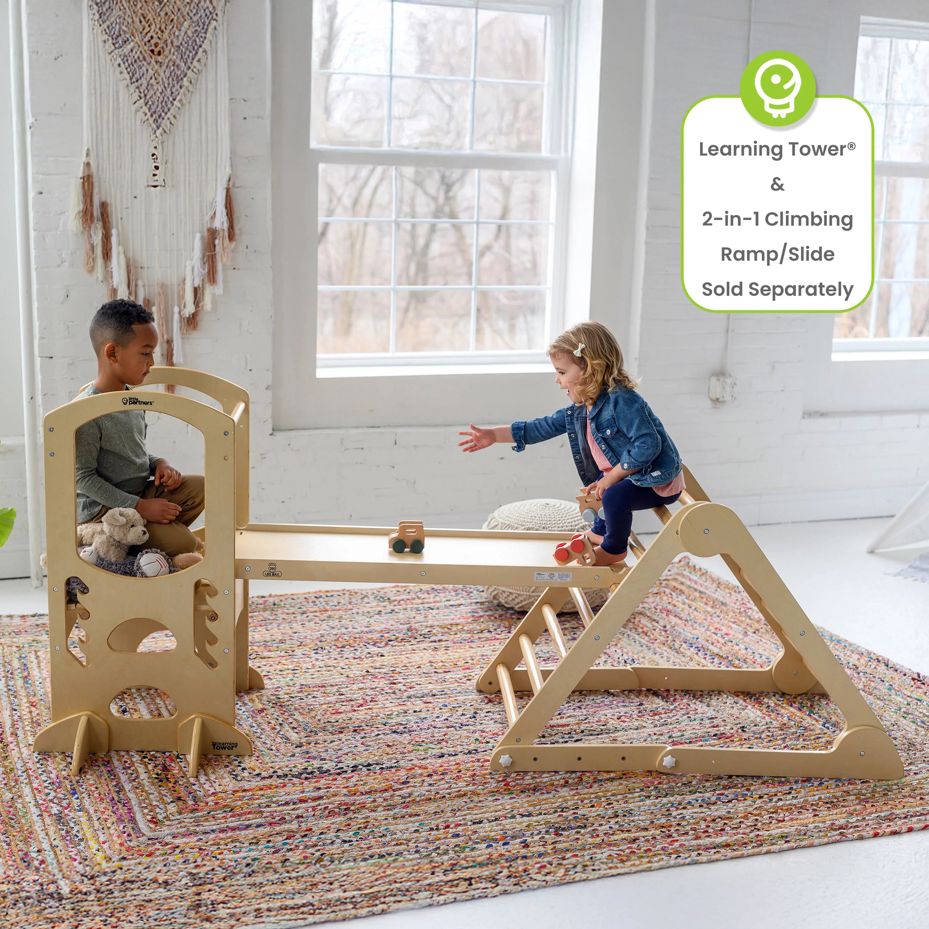 Little Partners Learn 'N Climb Triangle (Knock-Down)- Bambi Baby