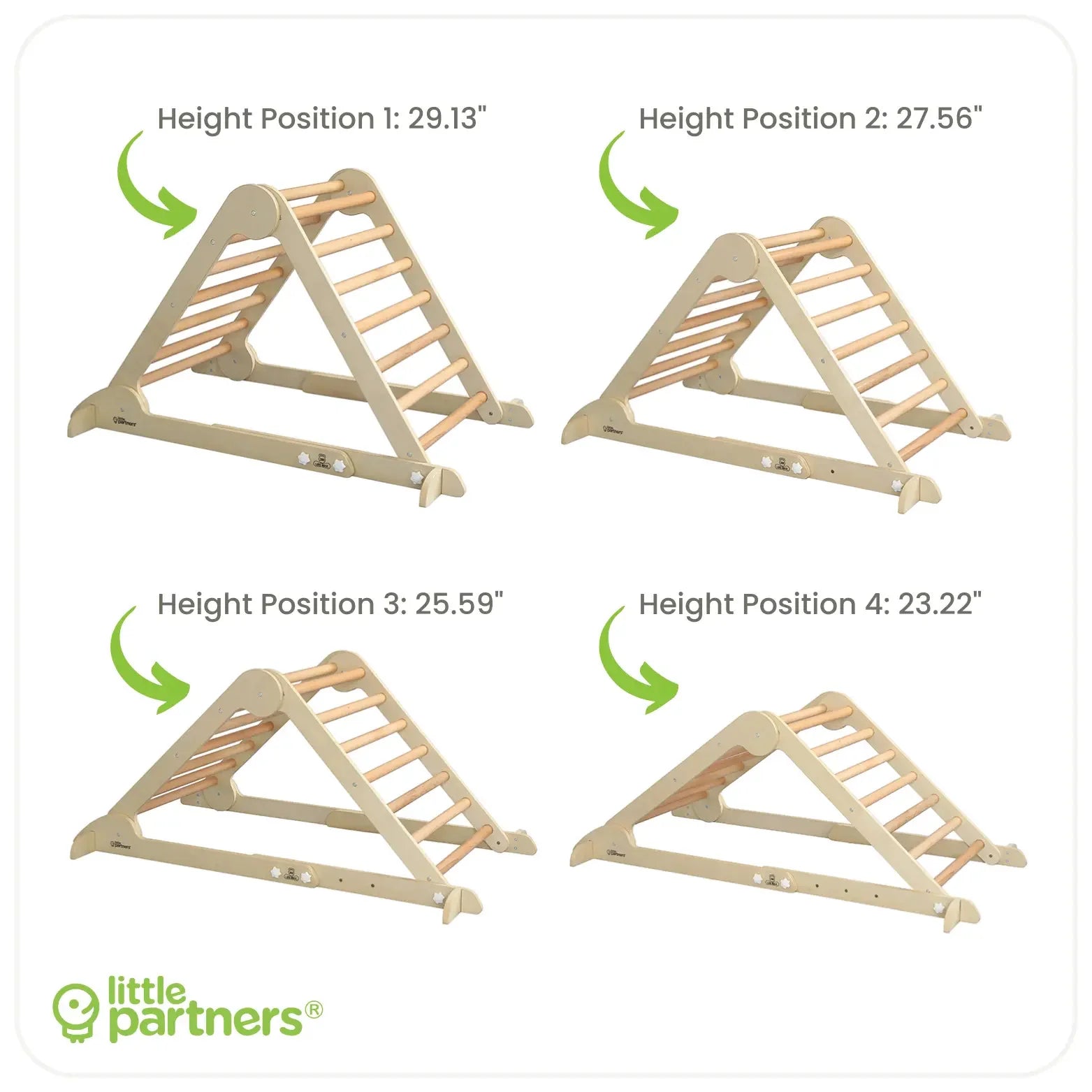 Little Partners Learn 'N Climb Triangle (Knock-Down)- Bambi Baby
