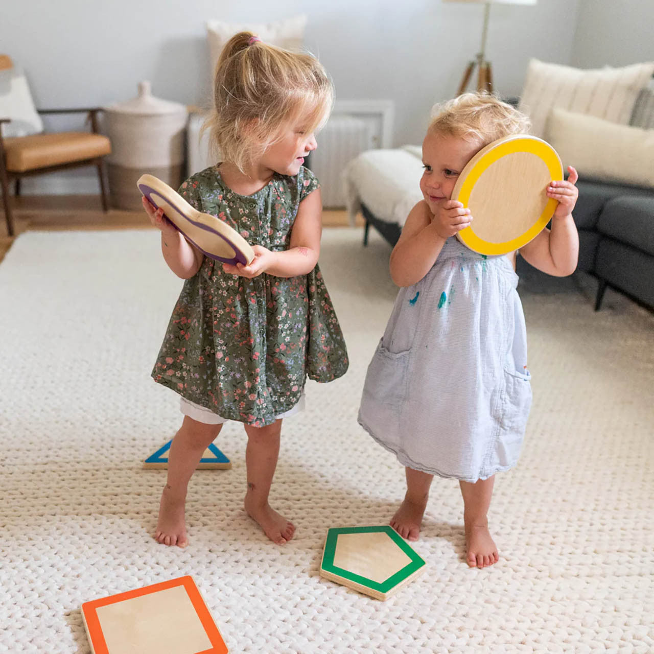 Little Partners Step 'N Learn Stepping Stones - Shapes- Bambi Baby