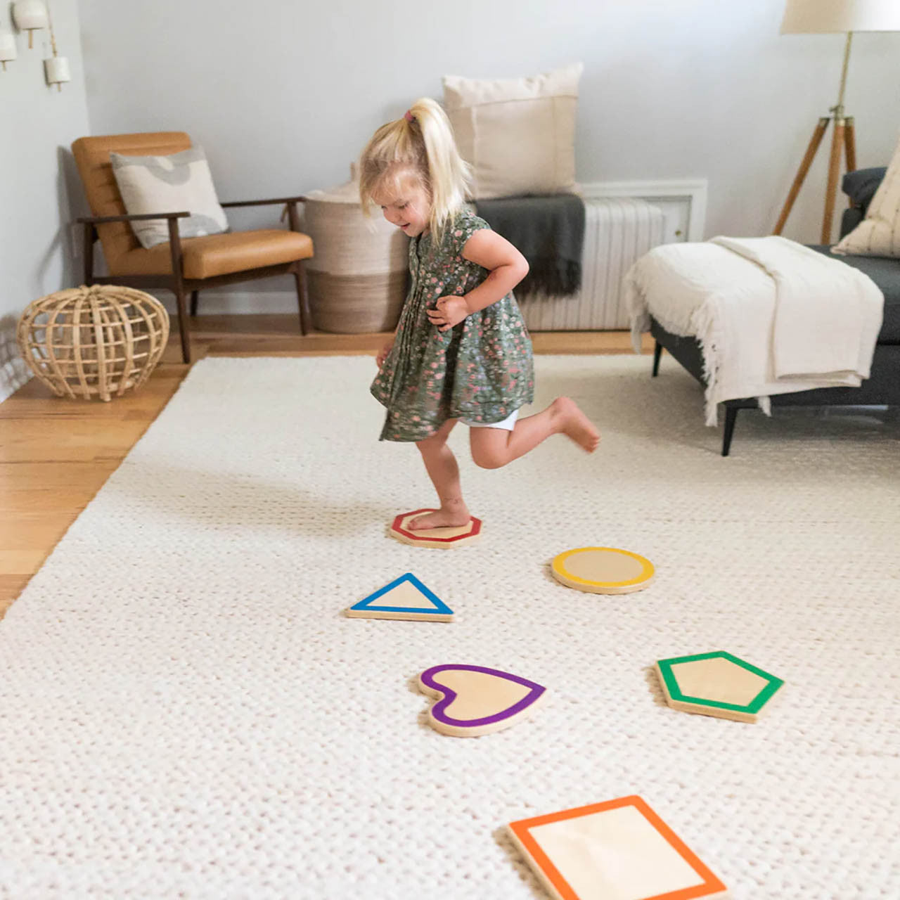 Little Partners Step 'N Learn Stepping Stones - Shapes- Bambi Baby