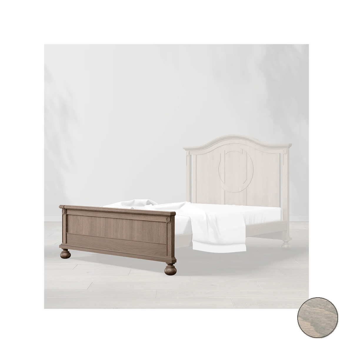 Romina Dakota Low-profile footboard- Bambi Baby