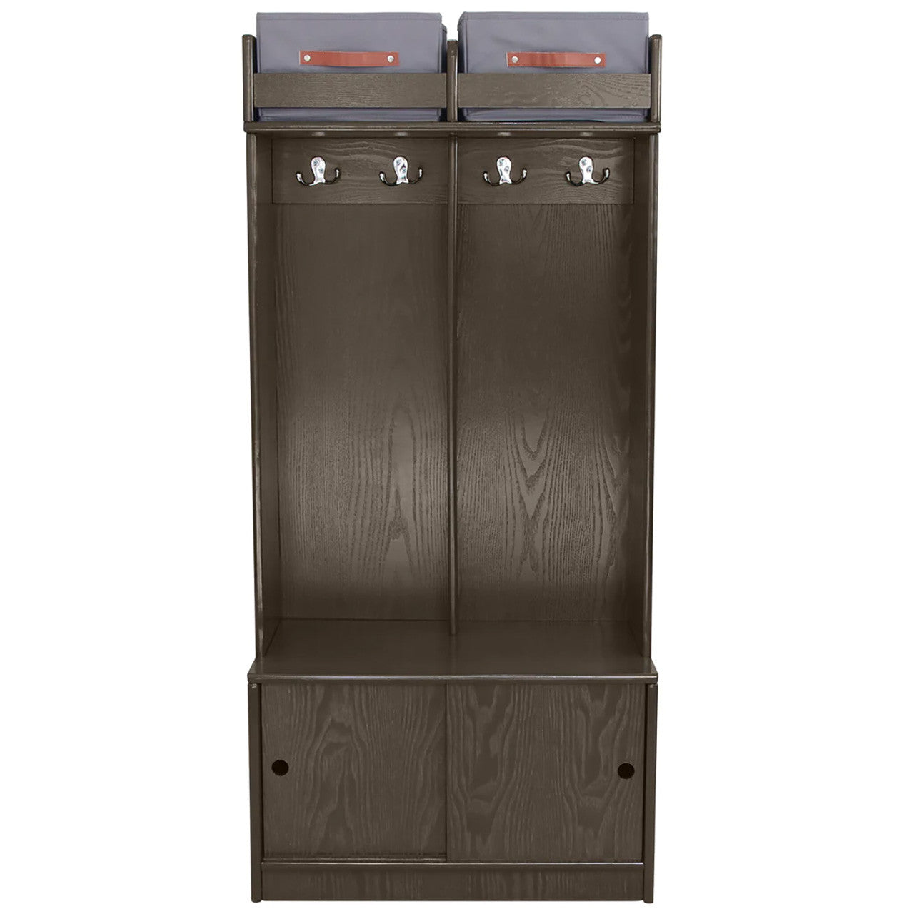 Little Partners Learn 'N Store Deluxe Cubby - Premium Charcoal- Bambi Baby