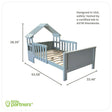 Little Partners Lil' House Toddler Bed - Bambi Baby