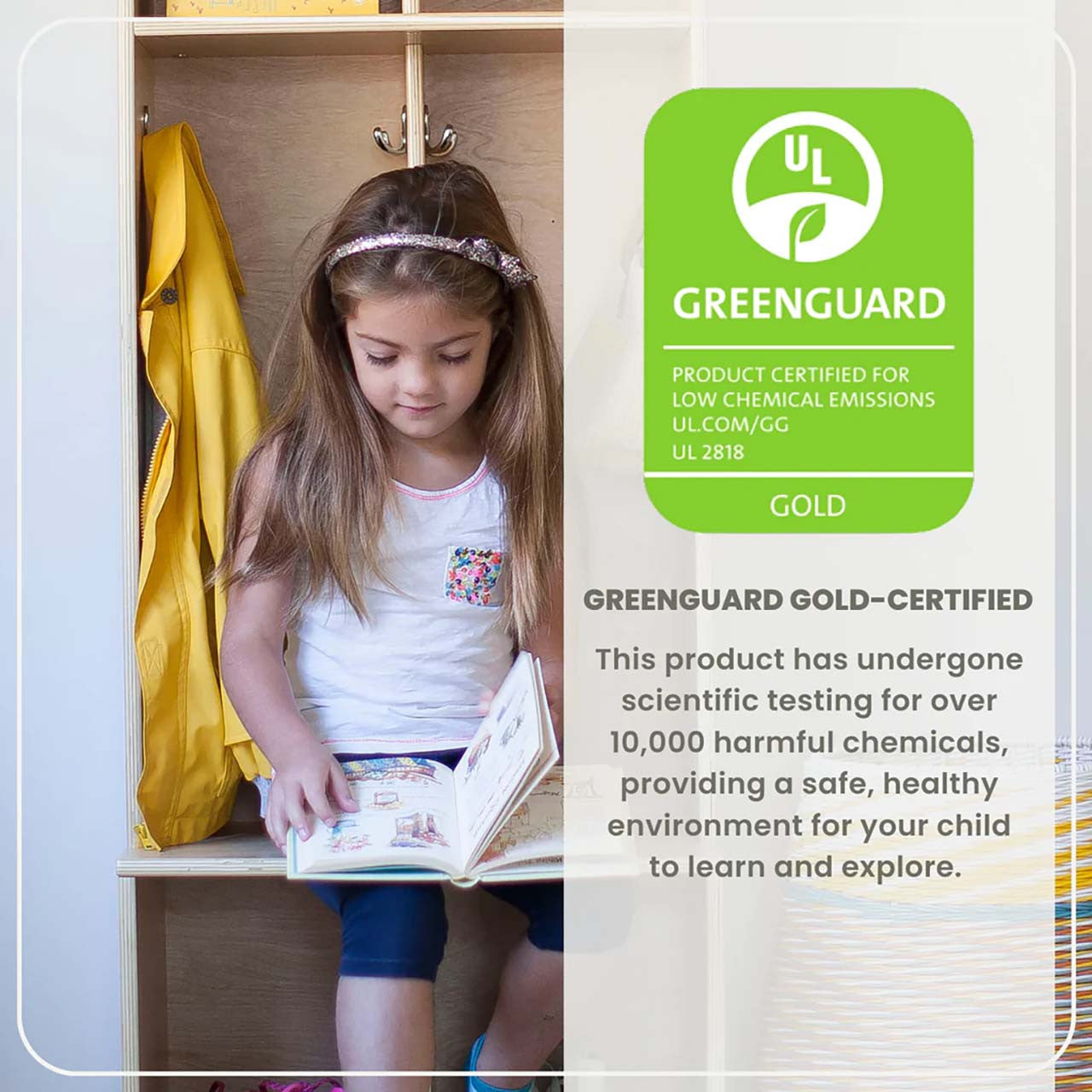 Little Partners Learn 'N Store Cubby - Natural- Bambi Baby