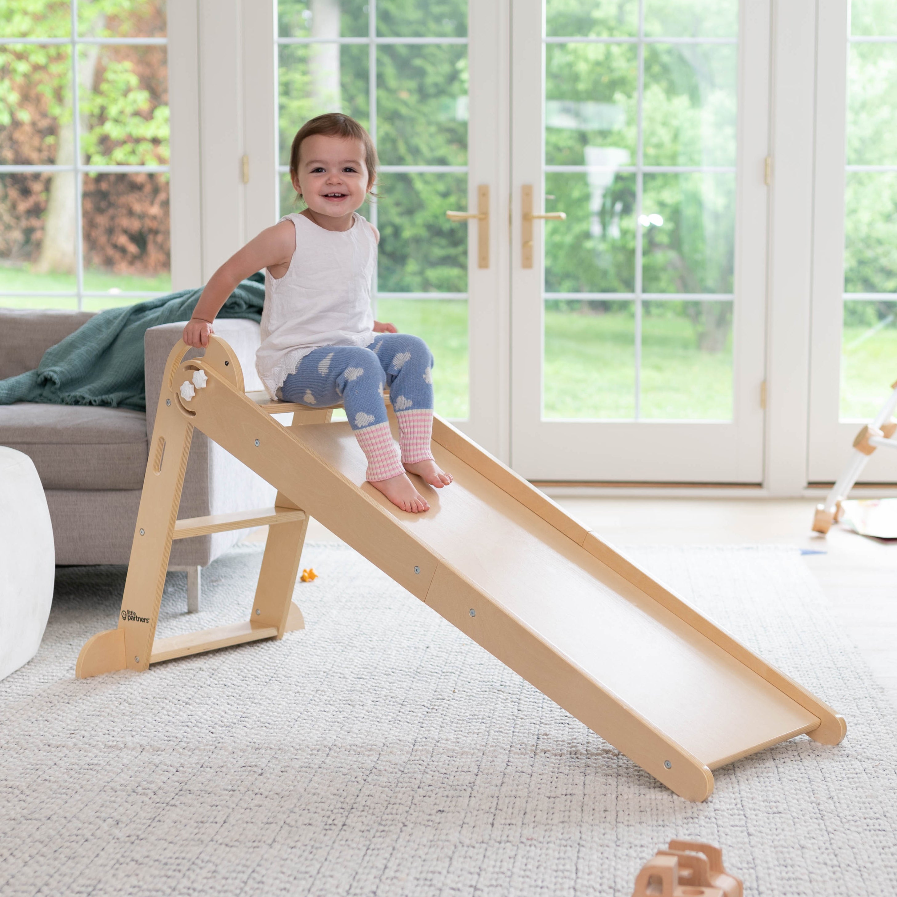 Little Partners 2-in-1 Learn 'N Slide/Climb- Bambi Baby