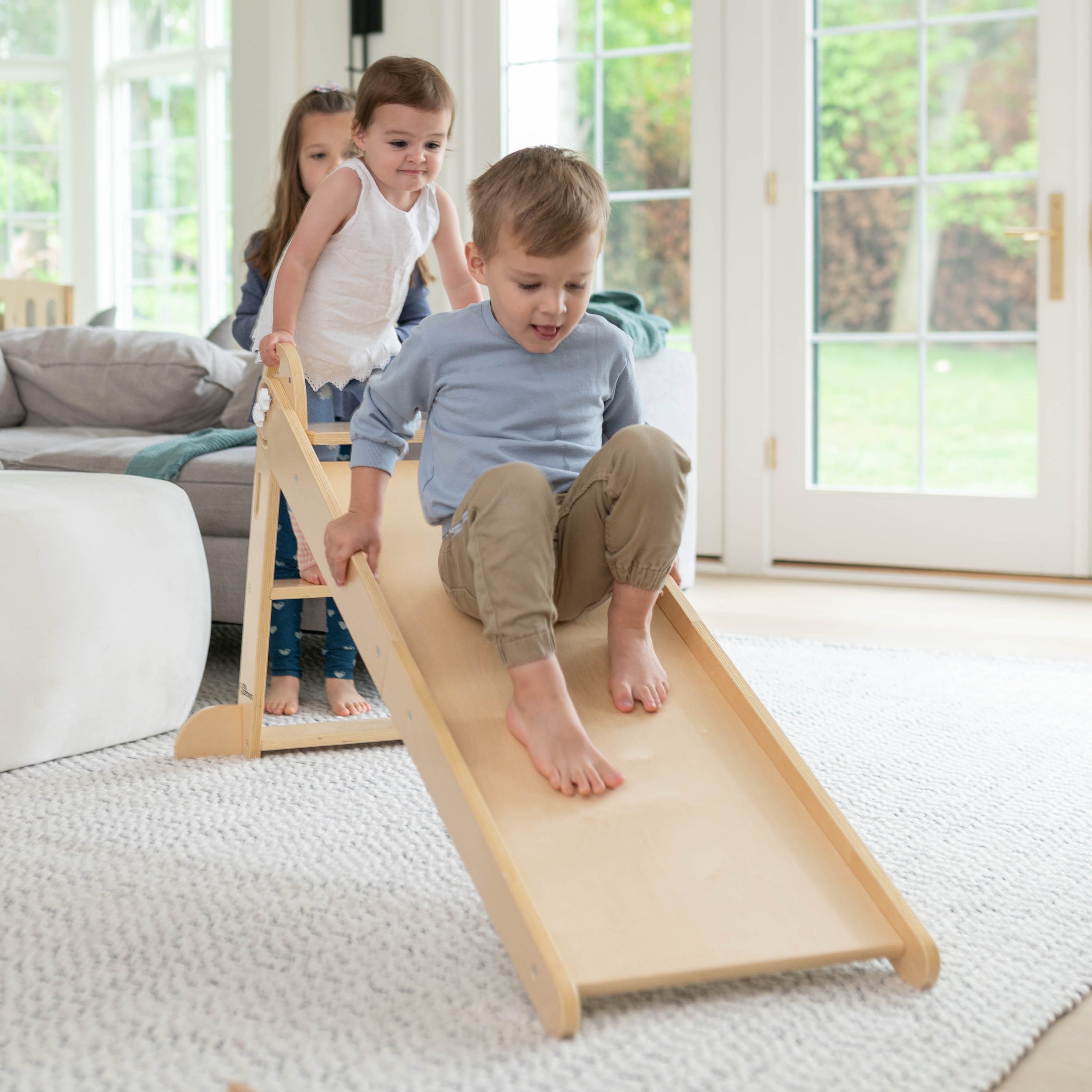 Little Partners 2-in-1 Learn 'N Slide/Climb- Bambi Baby