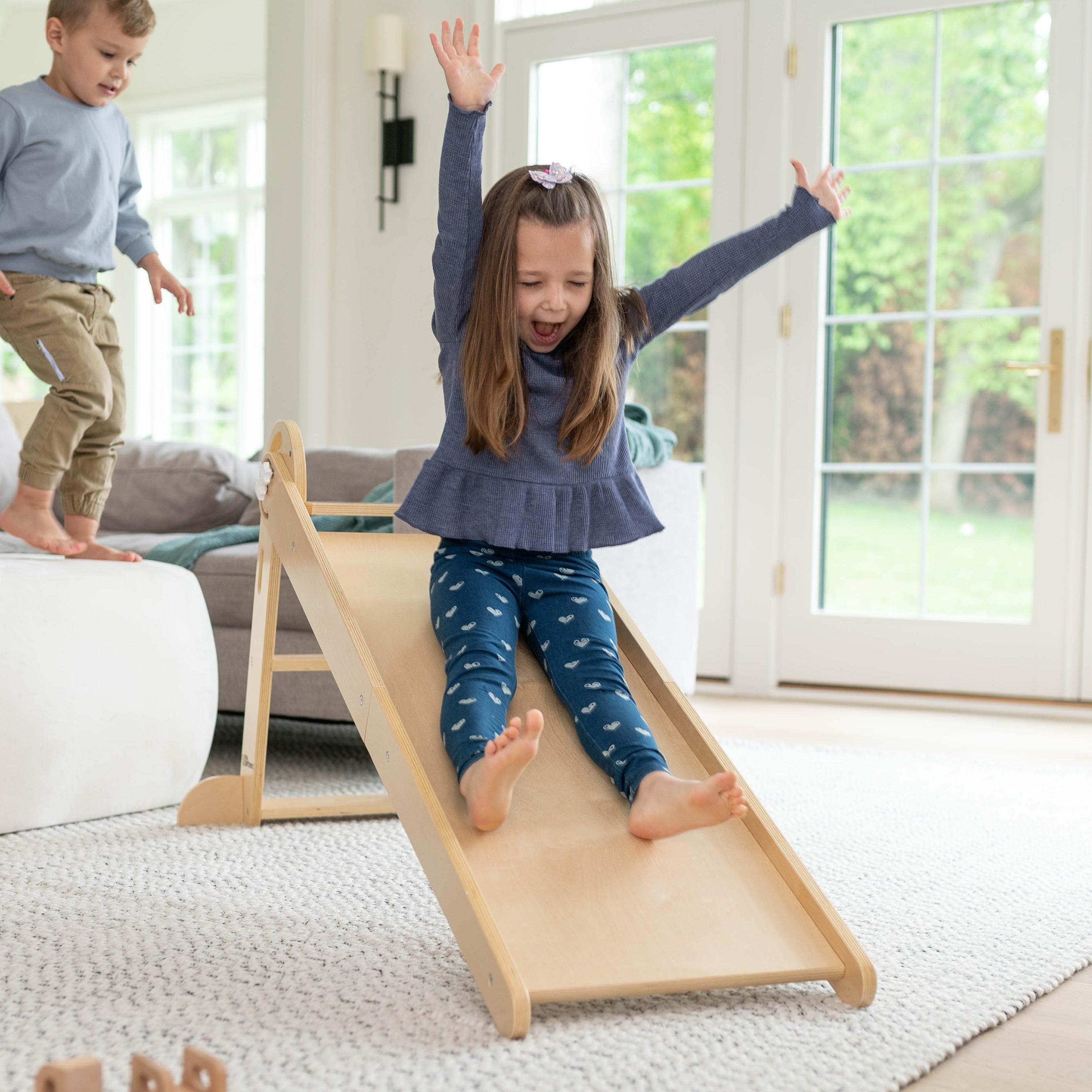 Little Partners 2-in-1 Learn 'N Slide/Climb- Bambi Baby