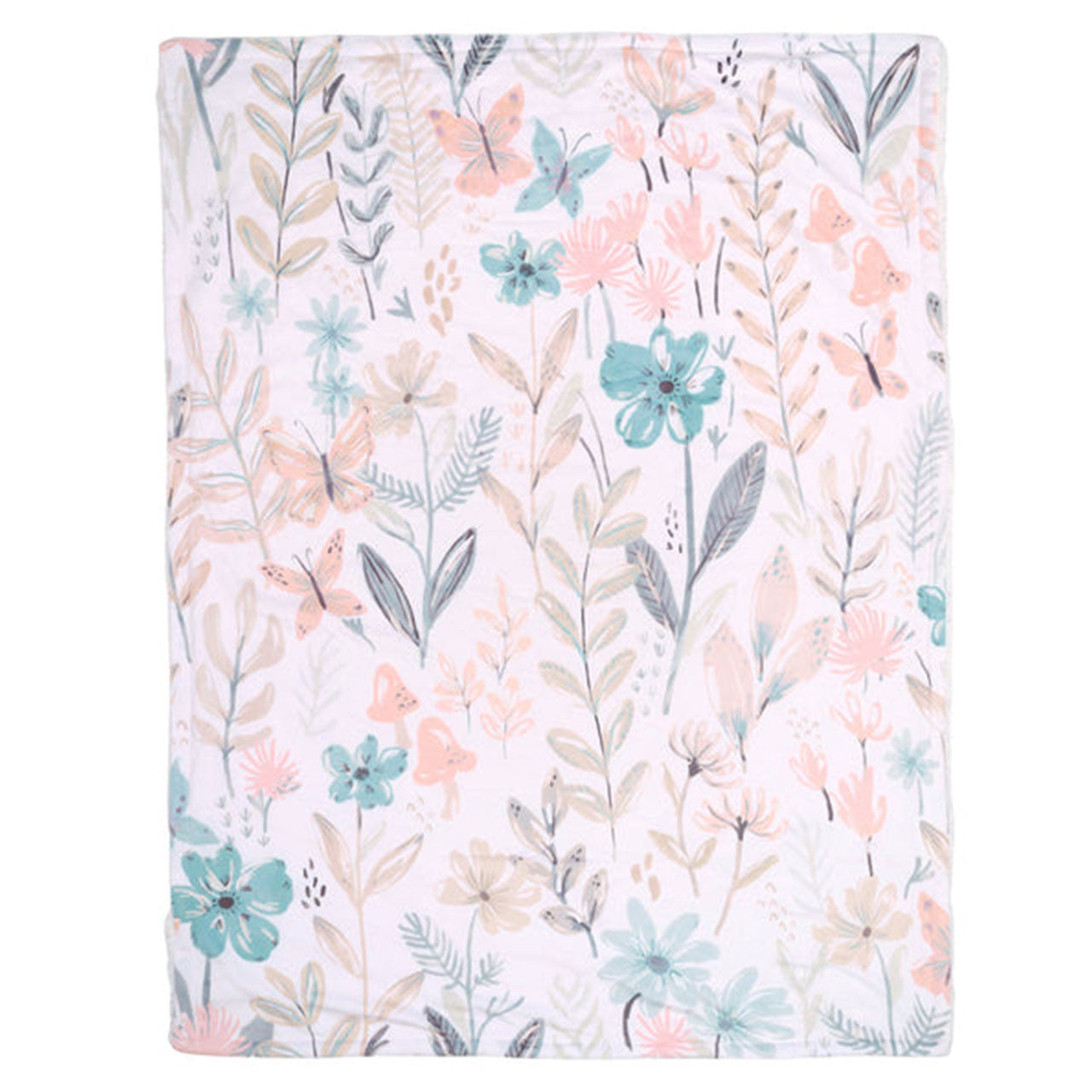 Lambs & Ivy Baby Blooms Blanket- Bambi Baby
