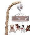 Lambs & Ivy Bow Wow Musical Mobile - Plays 20 minutes - Bambi Baby