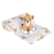 Lambs & Ivy Lion King Swaddle Blanket & Mini Plush - Bambi Baby