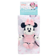 Lambs & Ivy Minnie Mouse Swaddle Blanket & Mini Plush - Bambi Baby