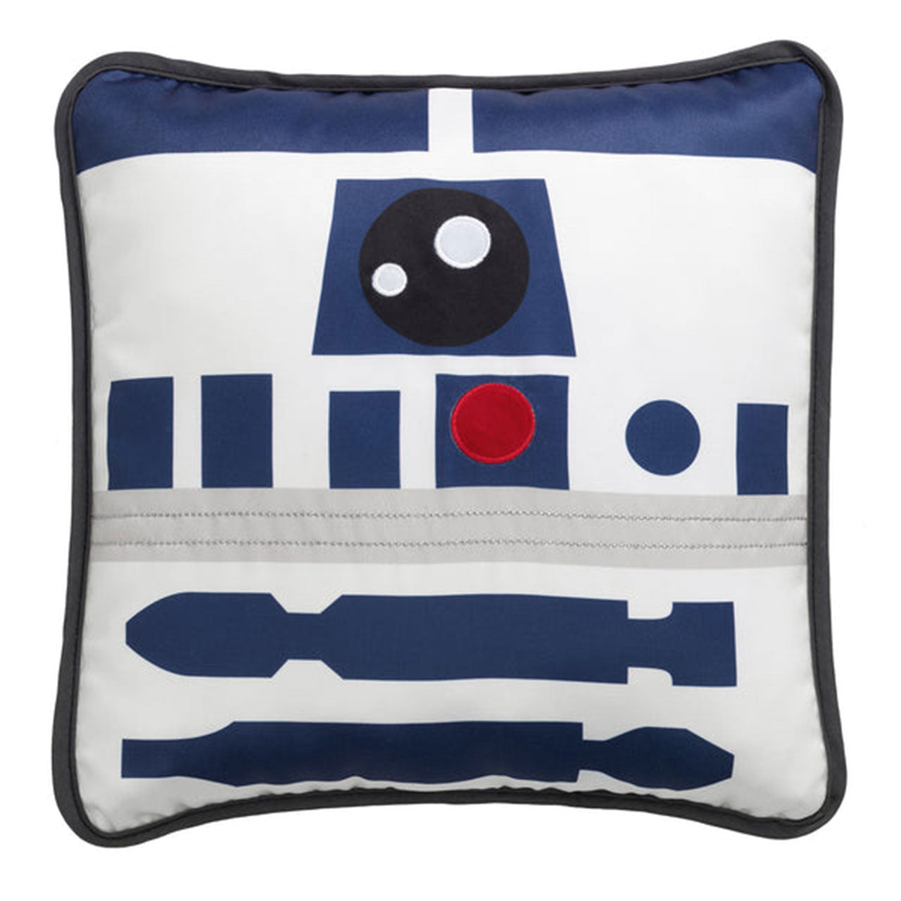 Lambs & Ivy Star Wars Millennium Falcon Pillow - R2D2- Bambi Baby