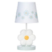 Lámpara Sweet Daisy de Lambs &amp; Ivy con pantalla y bombilla