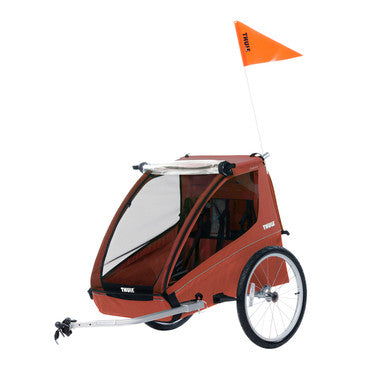Thule Cadence 2-Seat Bike Trailer Red- Bambi Baby