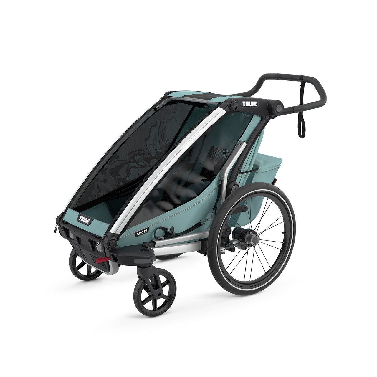 Thule Chariot Cross 1-Seat Multisport Bike Trailer Alasca- Bambi Baby