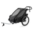 Thule Chariot Sport 1-Seat Multisport Bike Trailer Midnight Black - Bambi Baby