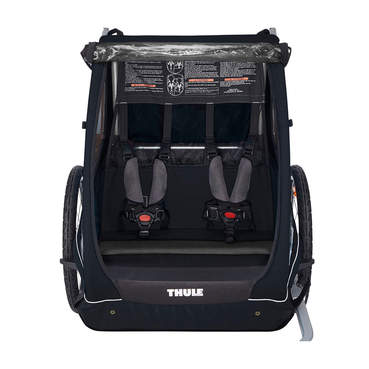 Thule Coaster Xt 2-Seat Bike Trailer Black- Bambi Baby