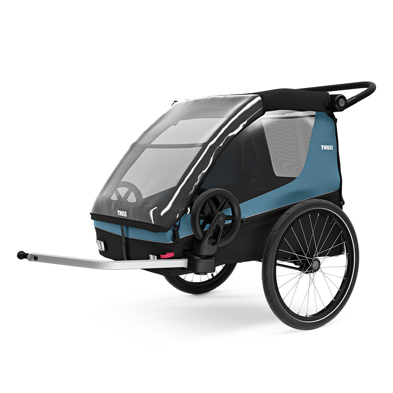 Thule Courier 2-Seat Bike Trailer- Bambi Baby