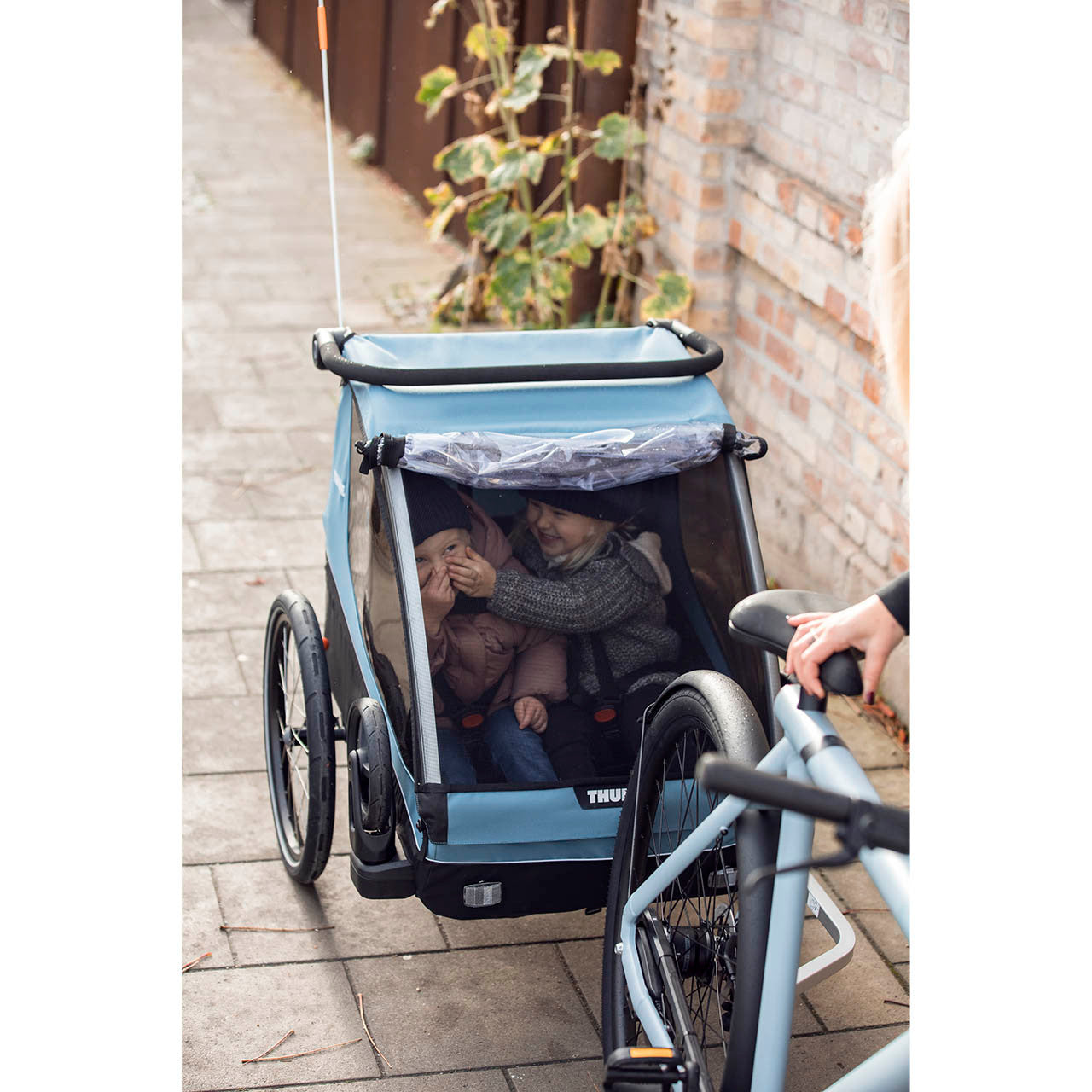 thule courier stroller Thule Courier 2-Seat Bike Trailer – Bambi Baby