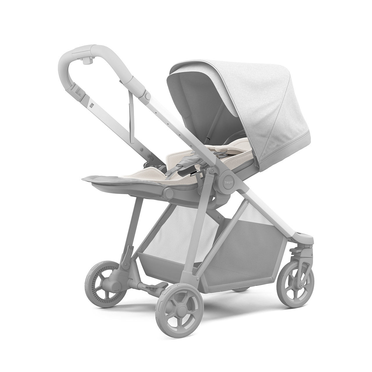 Thule Newborn Inlay Grey- Bambi Baby