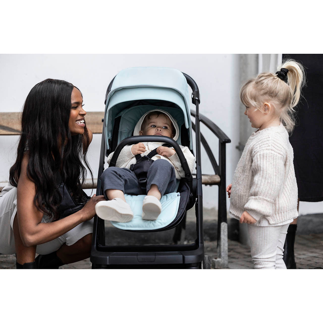 Thule Stroller Seat Liner Alaska Blue- Bambi Baby
