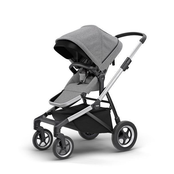 Thule Sleek City Stroller Alumínio/Cinza Melange- Bambi Baby