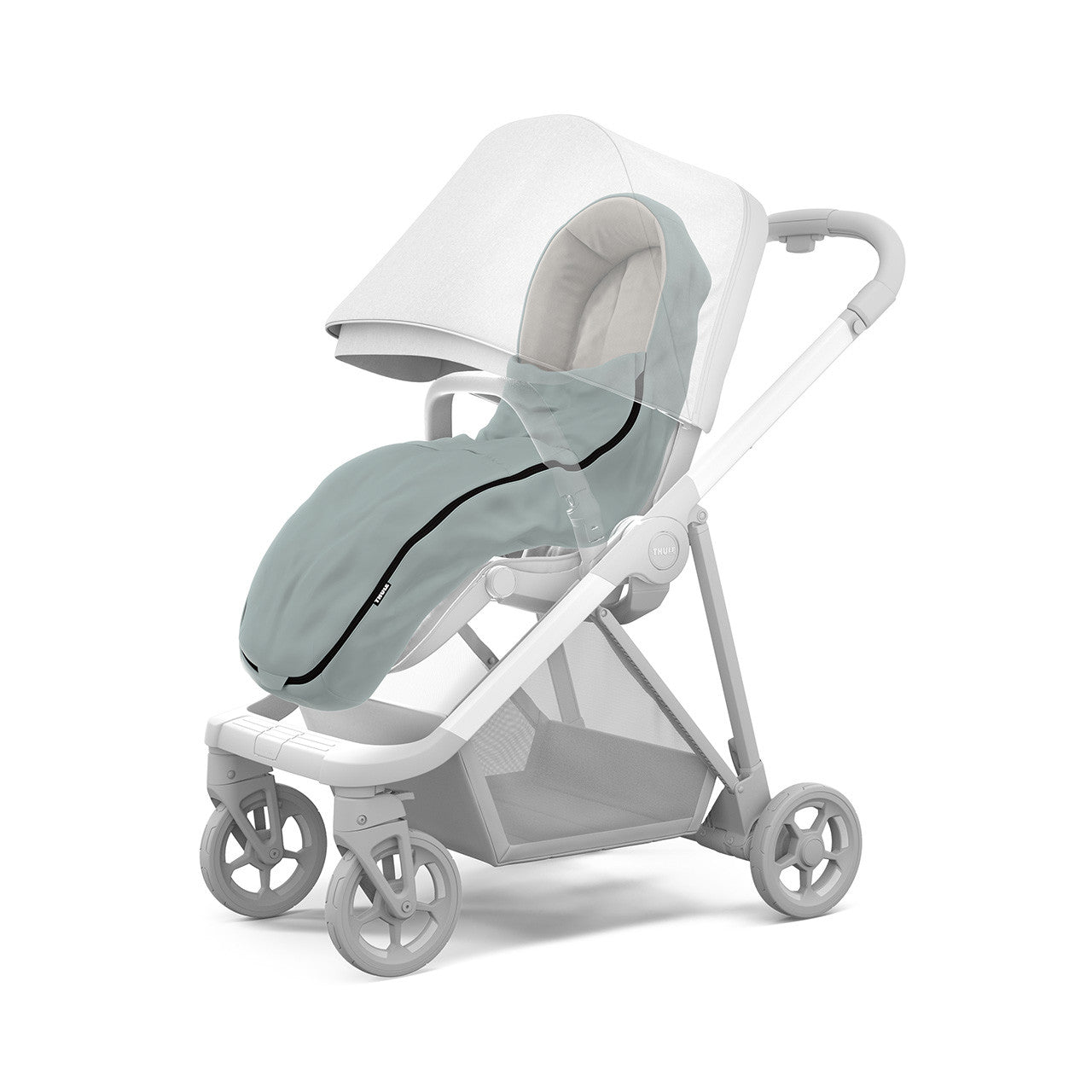 Thule Stroller Footmuff Alaska Blue- Bambi Baby