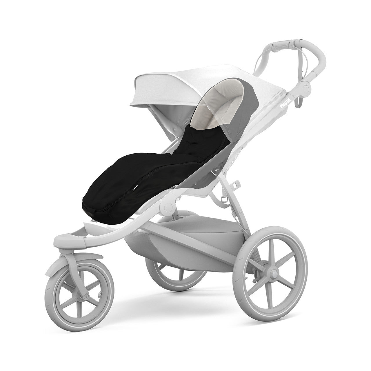 Thule Stroller Footmuff Black- Bambi Baby