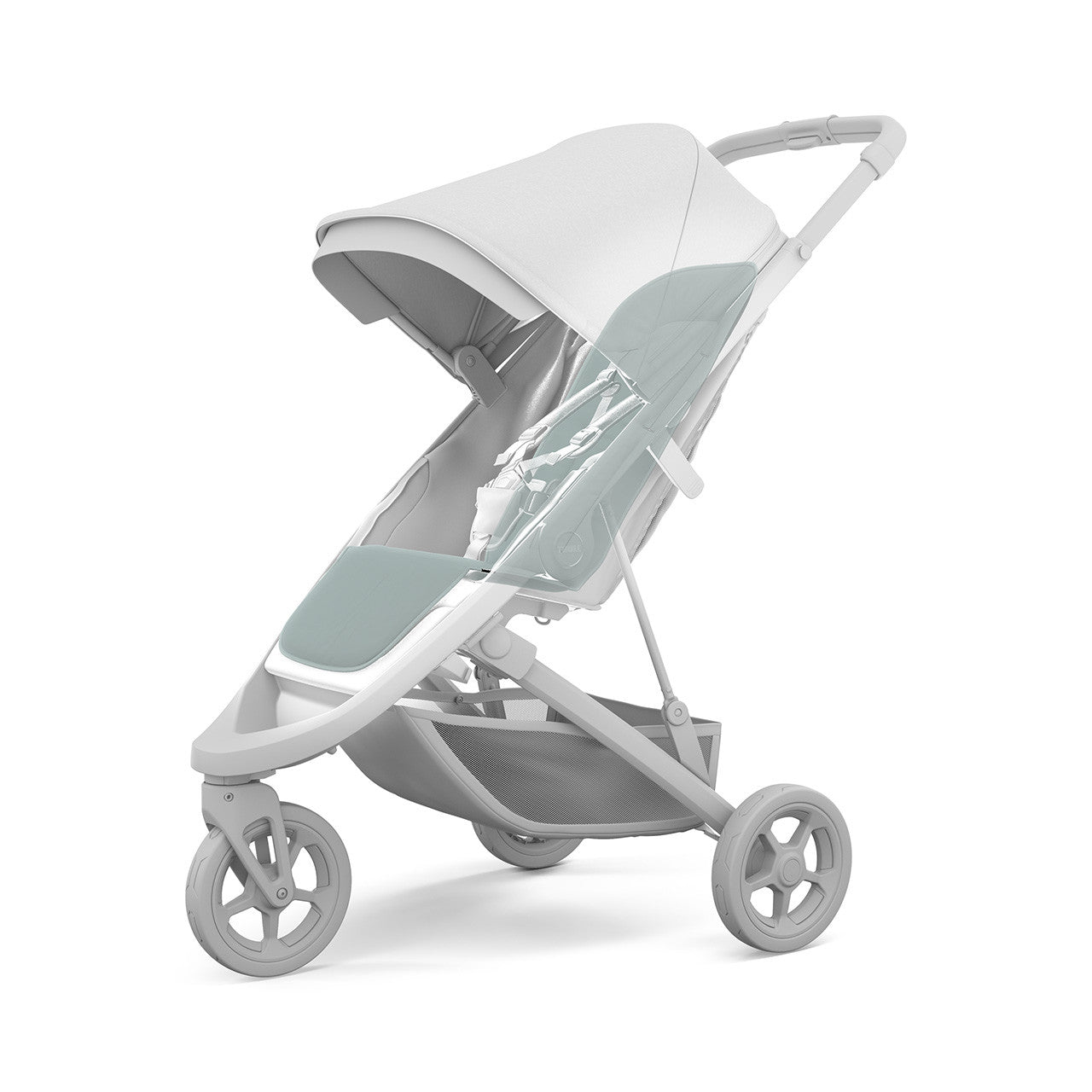 Thule Stroller Seat Liner Alaska Blue- Bambi Baby