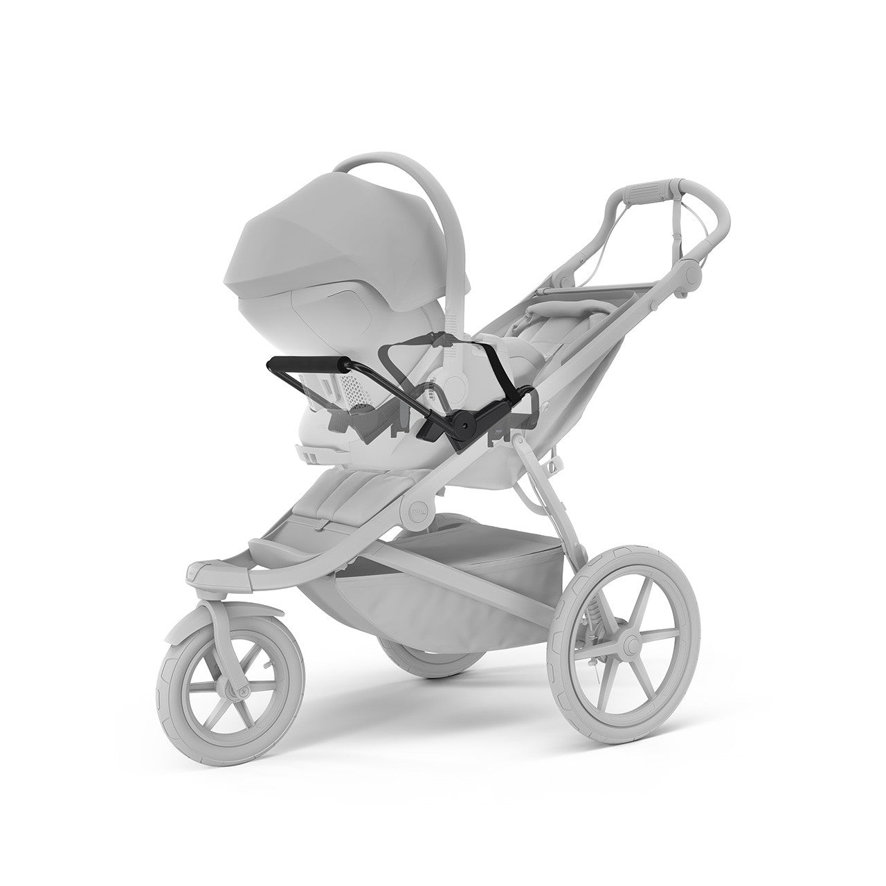 Thule Urban Glide 3 Car Seat Adapter Single Stroller For Universal/ Chicco Black- Bambi Baby